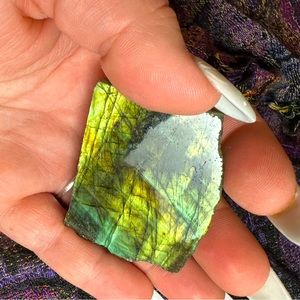Labradorite Crystal Slab